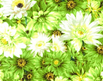 Princess Passion Tonal Daisy - Elite by Maywood Studio PP006 A Green - Priced by the half yard