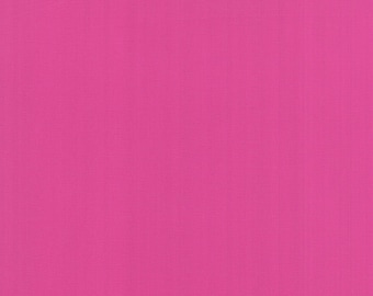 Bella Solid Pink Petunia 9900 301 - Fabric by Moda Basics Fabrics - Priced by the 1/2 yard