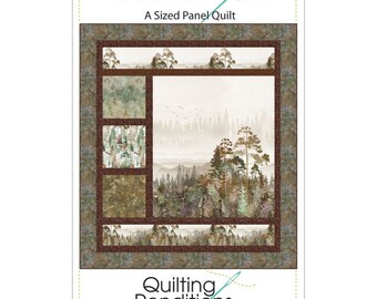 Window Box Pattern - by Kari Nichols for Quilting Renditions - QRE 1128 - Multi Size Panel
