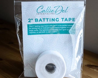 Callie Del 113F Batting Tape 2-inch wide - Seam Tape - sold by the roll 30 yards