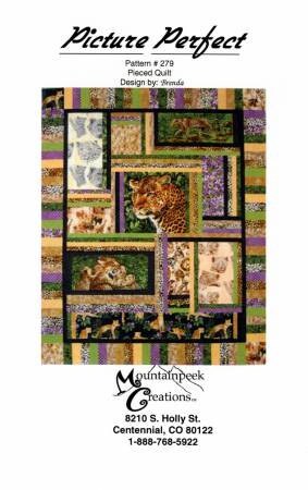 Focus Fabric Quilt Pattern Picture Perfect By Brenda Erickson For Mountain Peek Creations 279