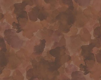 Serene Nature Dark Brown Blender - Laura Horn P&B Textiles- Brown 5102 Z - priced by the half yard