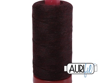 Aurifil 12wt Wool Thread - Wool Lana Acrylic/Wool Embroidery & Quilting Thread - 50% wool - Indigo 8092