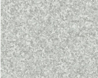 Ash Gray Solid Textured Fabric - Quilting Treasures QT Basics Color Blender - 23528 KZ - Priced by the 1/2 yard