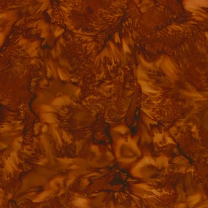 Hoffman Bali 1895 573 Pecan Brown Batik - Hoffman Fabrics - Priced by the Half Yard