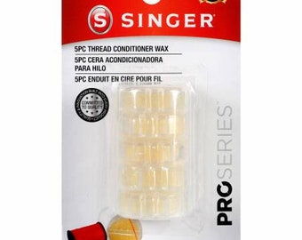 ProSeries Thread Conditioner Wax # 54301DS - Beeswax thread conditioner - hand sewing - sold in a 5-spool pack