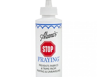 Aleene's Fabric Adhesive Glue - Stop Fraying 4 ounce Bottle