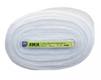 Pellon Quilter's Touch High Loft Fusible Polyester Batting - 60" White - PELX 60B - Priced by the half yard