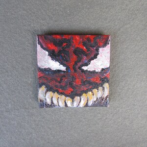 Original Carnage-Inspired Mini-Painting (3x3&quot;)