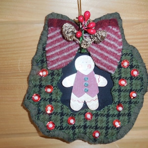 Little Laddy Gingerbread Wreath