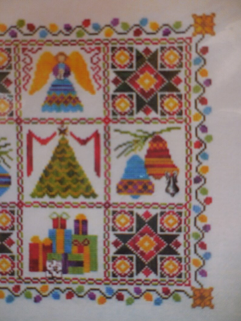 Handblessings Cross Stitch Pattern With Charms Etsy