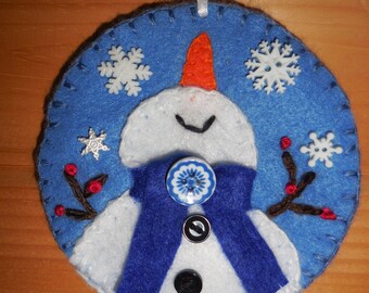 Frosty Says " Let It Snow " Ornament