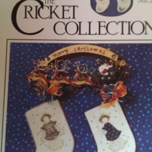 Stocking Angels 1 Cross Stitch Pattern