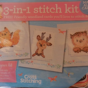 The Little Critters Cross Stitch Kit