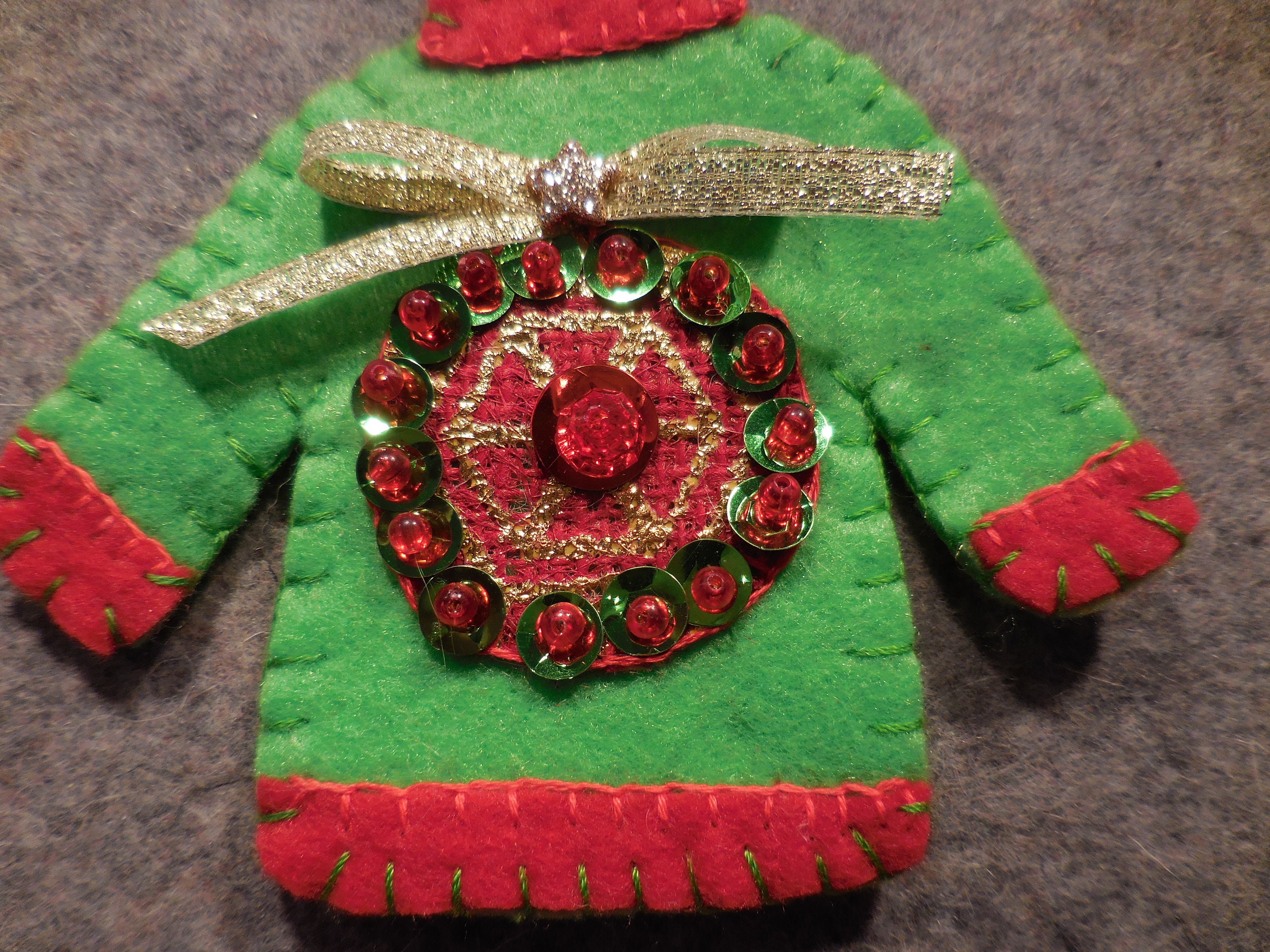 El suéter de adorno navideño festivo - Etsy España