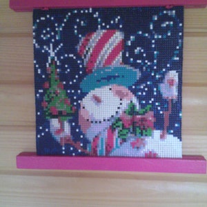 Frosty in His Top Hat Wall Hanging