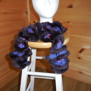 Elegant Spiral Scarf
