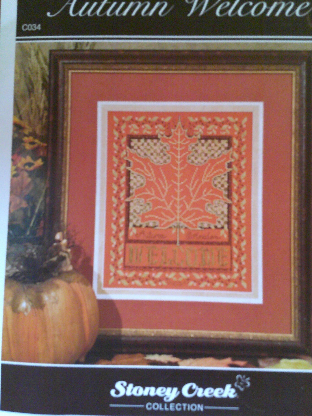 Autumn Welcome Cross Stitch Pattern and Accessories - Etsy
