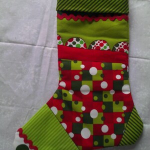 Polka Dot Stocking