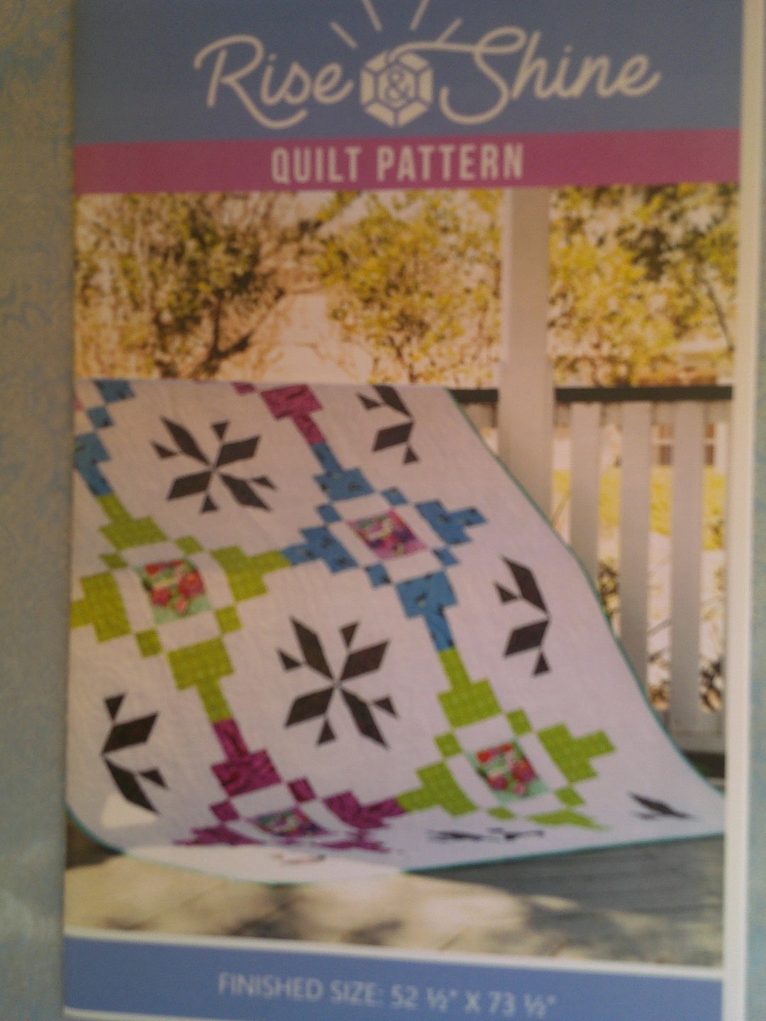 Rise and Shine Quilt Pattern With Fabric Etsy
