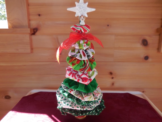 6pcs Portacandele In Legno Di Natale Albero Di