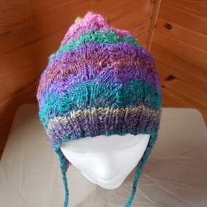 Knitted Diamond Hat