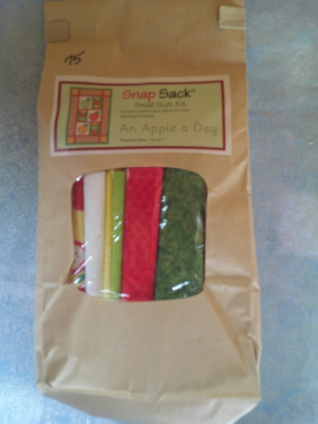 Snap Sack Small Quilt Kit Etsy