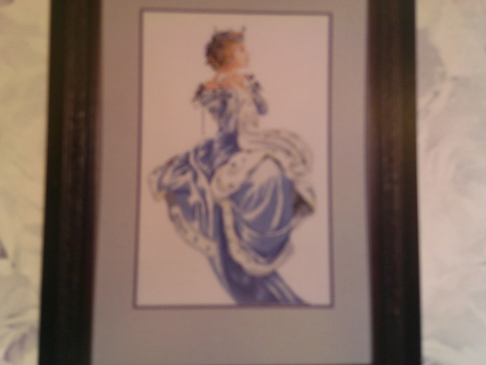 Winter Queen Cross Stitch Pattern - Etsy