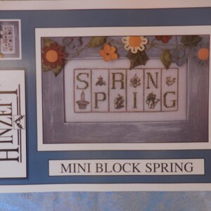Mini Block Spring Pattern And Charms