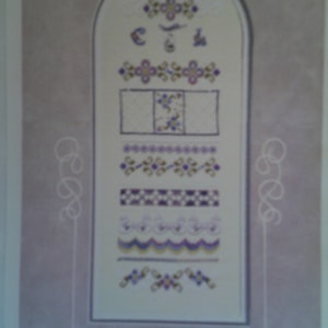 Swan Sampler Cross Stitch Pattern