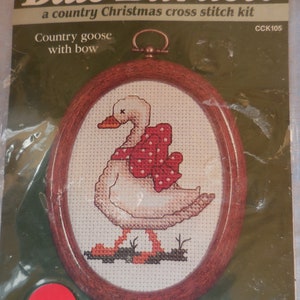 The Country Goose Cross Stitch Kit