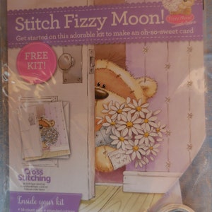Fizzy Moon's Bouquet Kreuzstichkarten-Kit