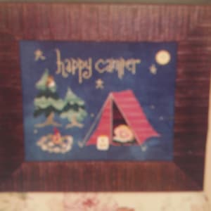 The Happy Camper Cross Stitch Pattern