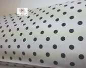 10 Colors Body Pillow Cover Cute Polka Dots in many sizes 50x20, 54x20, 56x20, 60x20 available with Hidden Zipper