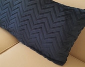 Minky Full Body Pillow Cover Super Soft Minky Comfy Embossed Chevron Cuddle 50 quot x18 quot to 72 quot x18 quot with Zipper