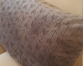 Full Body Pillow Cover Super Soft Comfy Minky Cuddle Embossed Arrow 50 quot x18 quot to 72 quot x18 quot with Zipper
