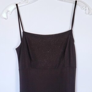 Vintage Black Evening Dress, 80s Black Cocktail Dress, Vintage Black Formal Dress, Vintage Black Dress Size L