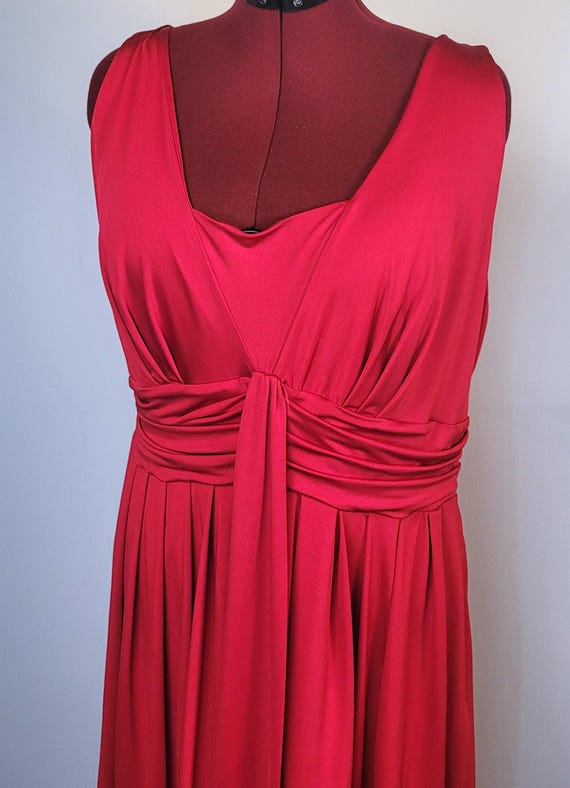 size 18 red evening dress Red Evening Gown, Size 18, Red Cocktail Party Dress, Red Party Dress, Red  Evening Dress, Red Tea Party Dress, Red Formal Dress