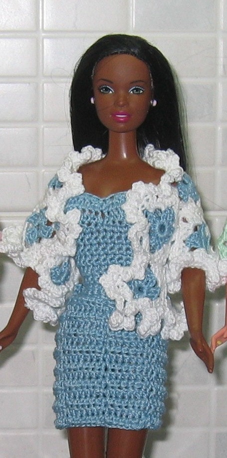 Granny Square Cardigan/ Sweater for Barbie PATTERN | Etsy