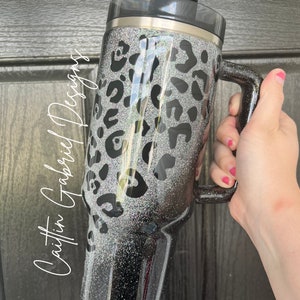 TikTok Leopard Swirl Tumbler | Stanley | YETI | Simple Modern Trek