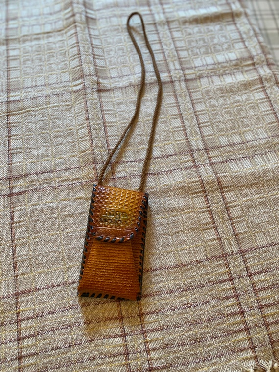 Vintage Leather Pouch - image 3