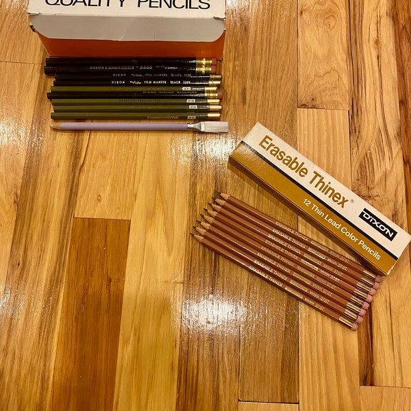 Set of Vintage Dixon Pencils from the 1980s