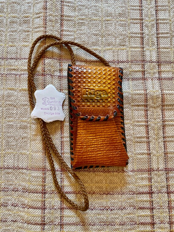 Vintage Leather Pouch - image 1