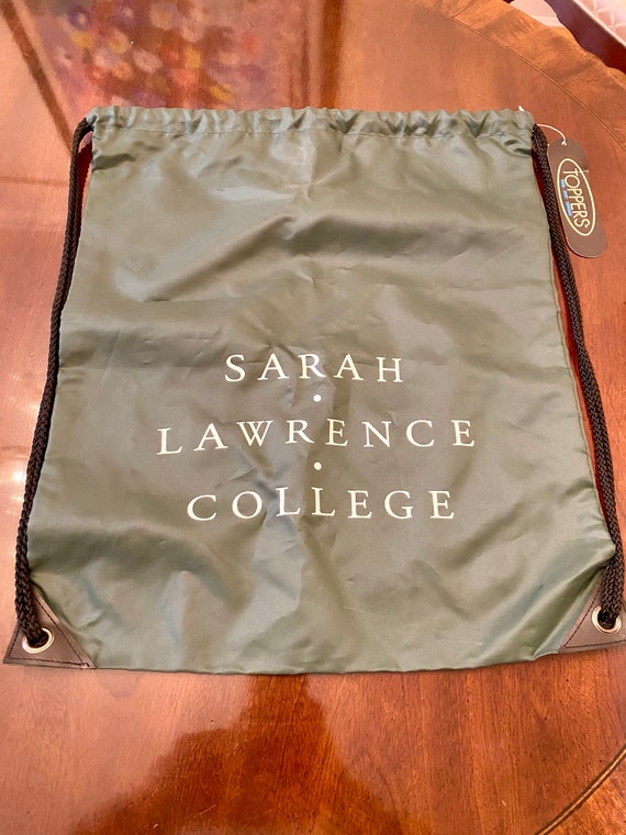 Sarah Lawrence College Drawstring Backpack / Rein… - image 1
