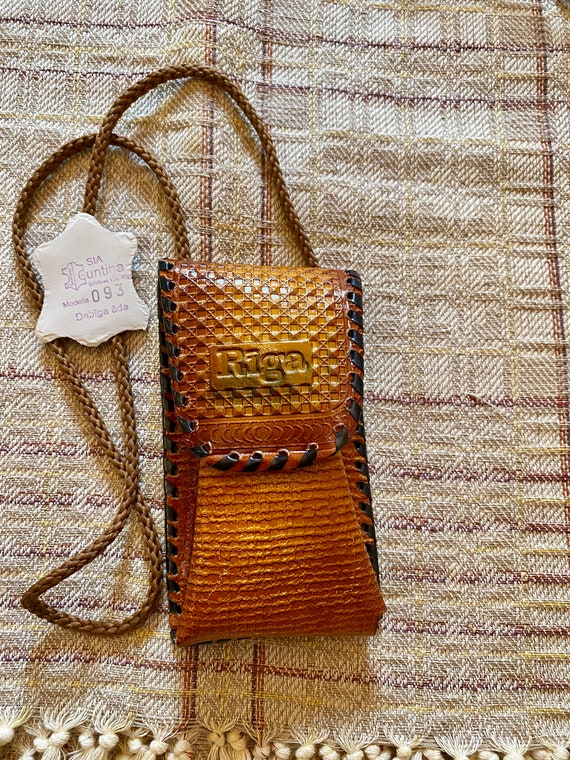 Vintage Leather Pouch - image 6