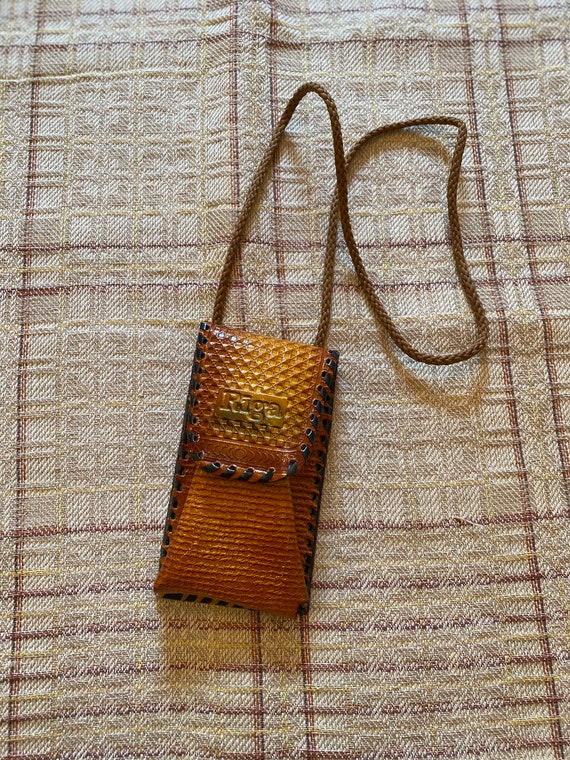 Vintage Leather Pouch - image 2