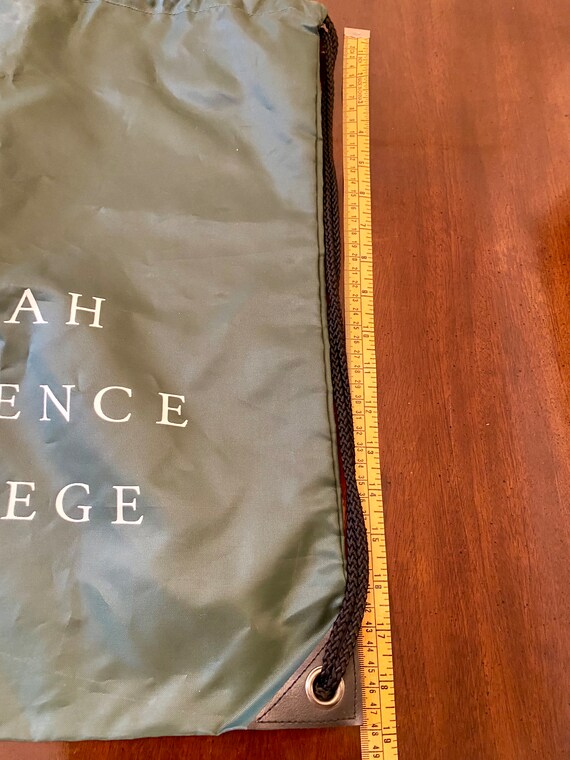Sarah Lawrence College Drawstring Backpack / Rein… - image 6