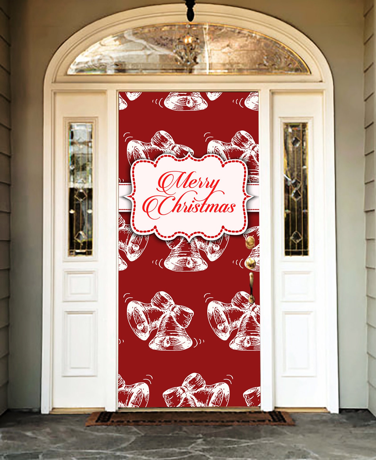 Открой дверь празднику. Баннер двери. Баннер дверь на новый год. Новогодний баннер на дверь. Рождество баннер.