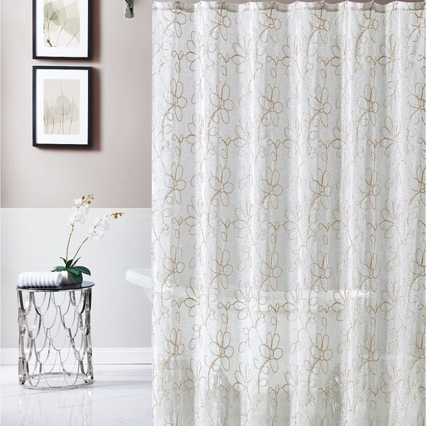 Sheer Shower Curtain Etsy