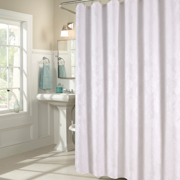 Matelasse Shower Curtain Etsy